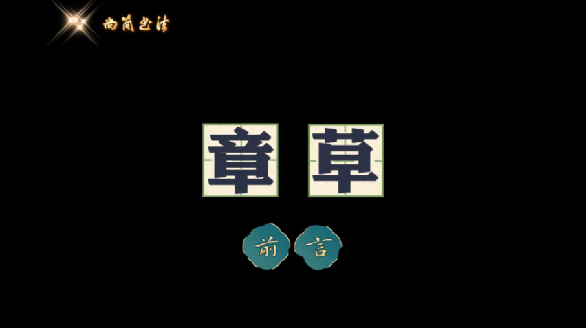 尚简老师章草教学