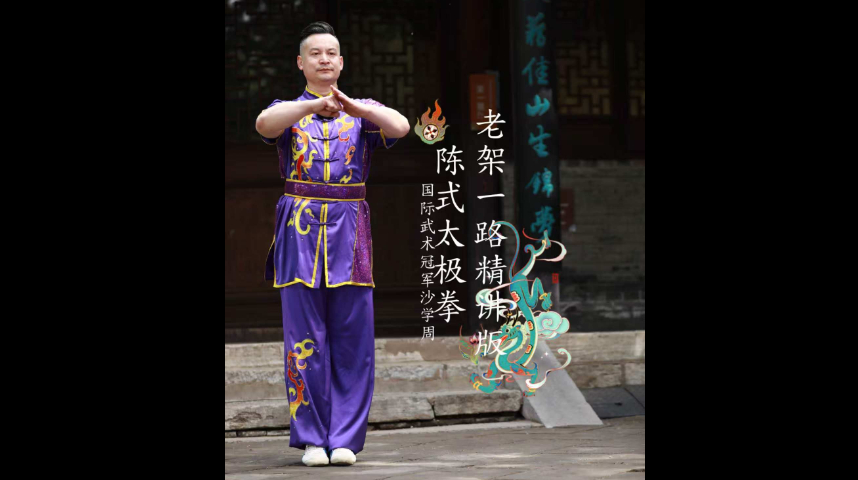 沙学周《陈式太极拳老架一路》精讲版