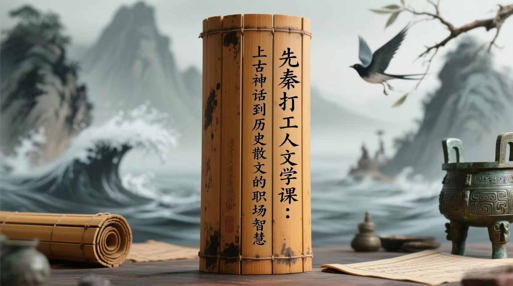 先秦打工人文学课-上古神话到历史散文的职场智慧