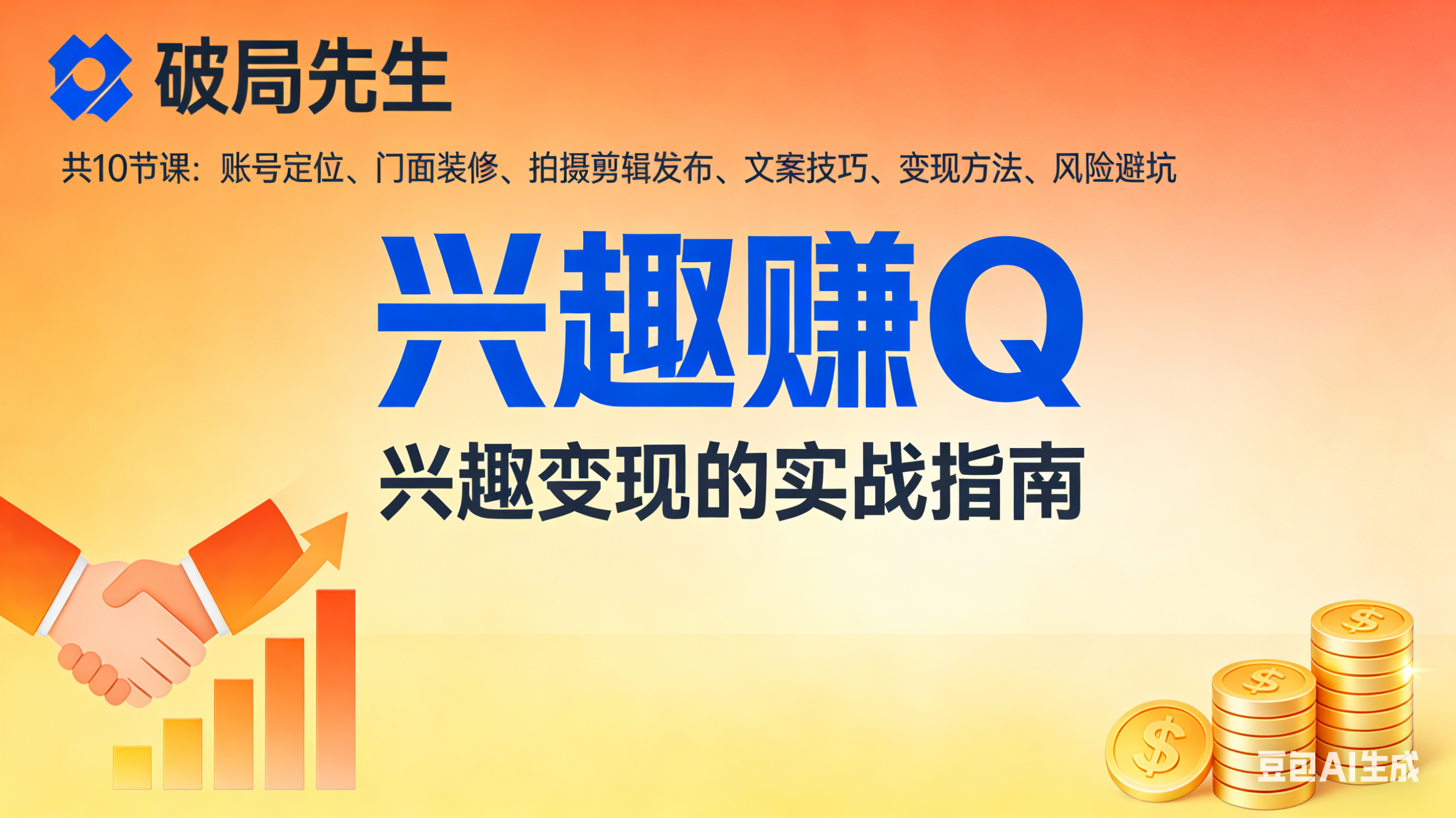 破局先生创业分享视频课