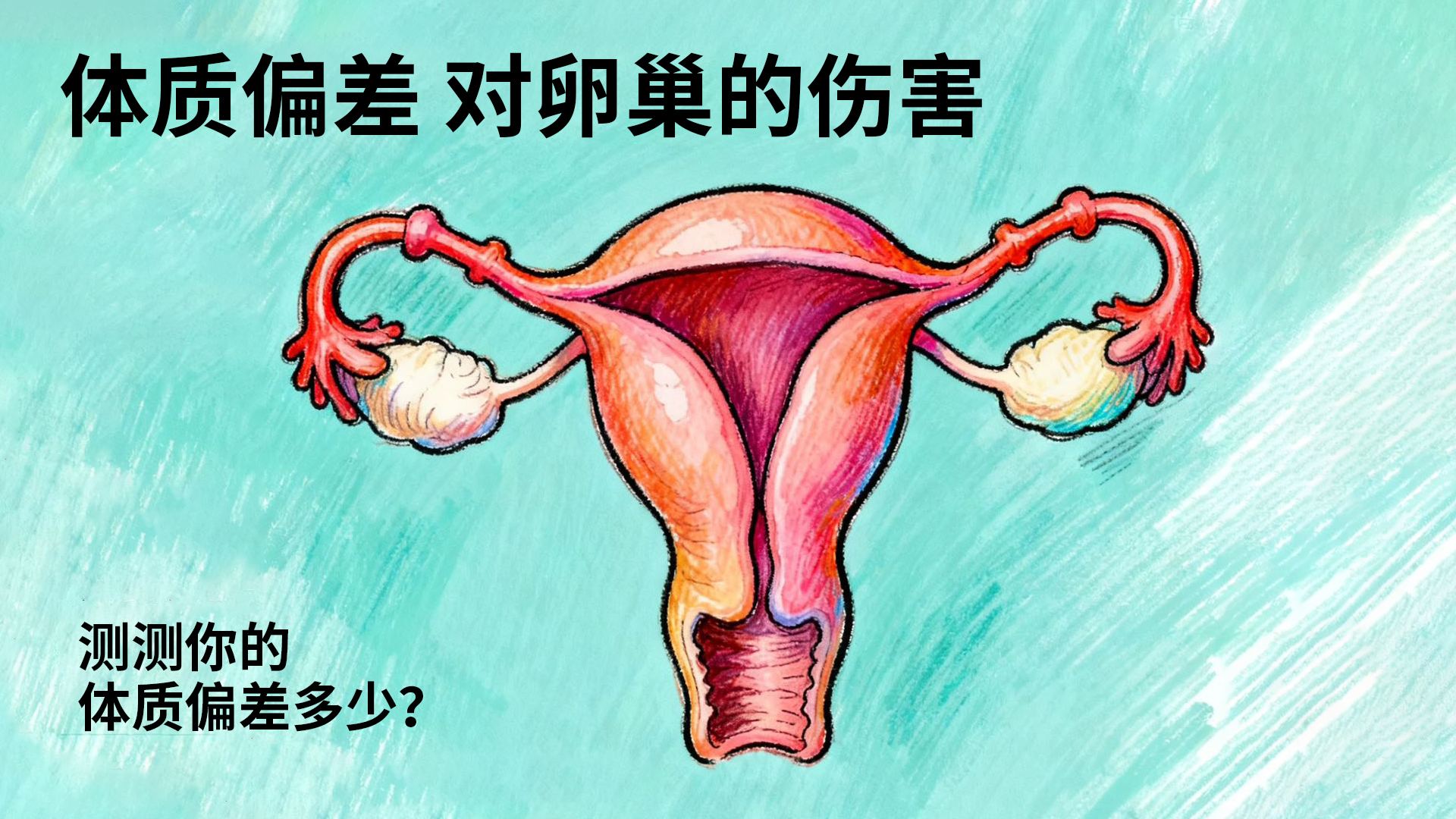 体质偏差对卵巢的伤害
