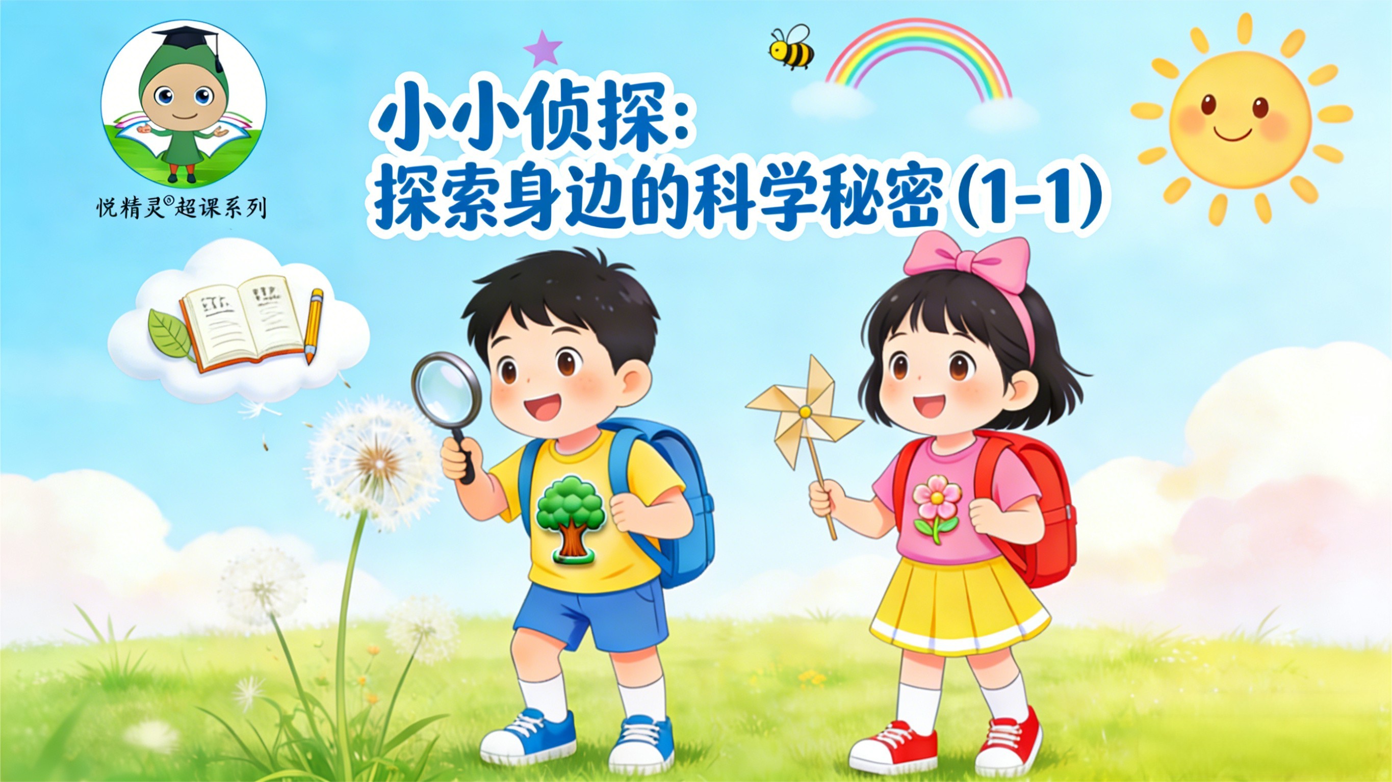 小小侦探：探索身边的科学探秘（1-1）