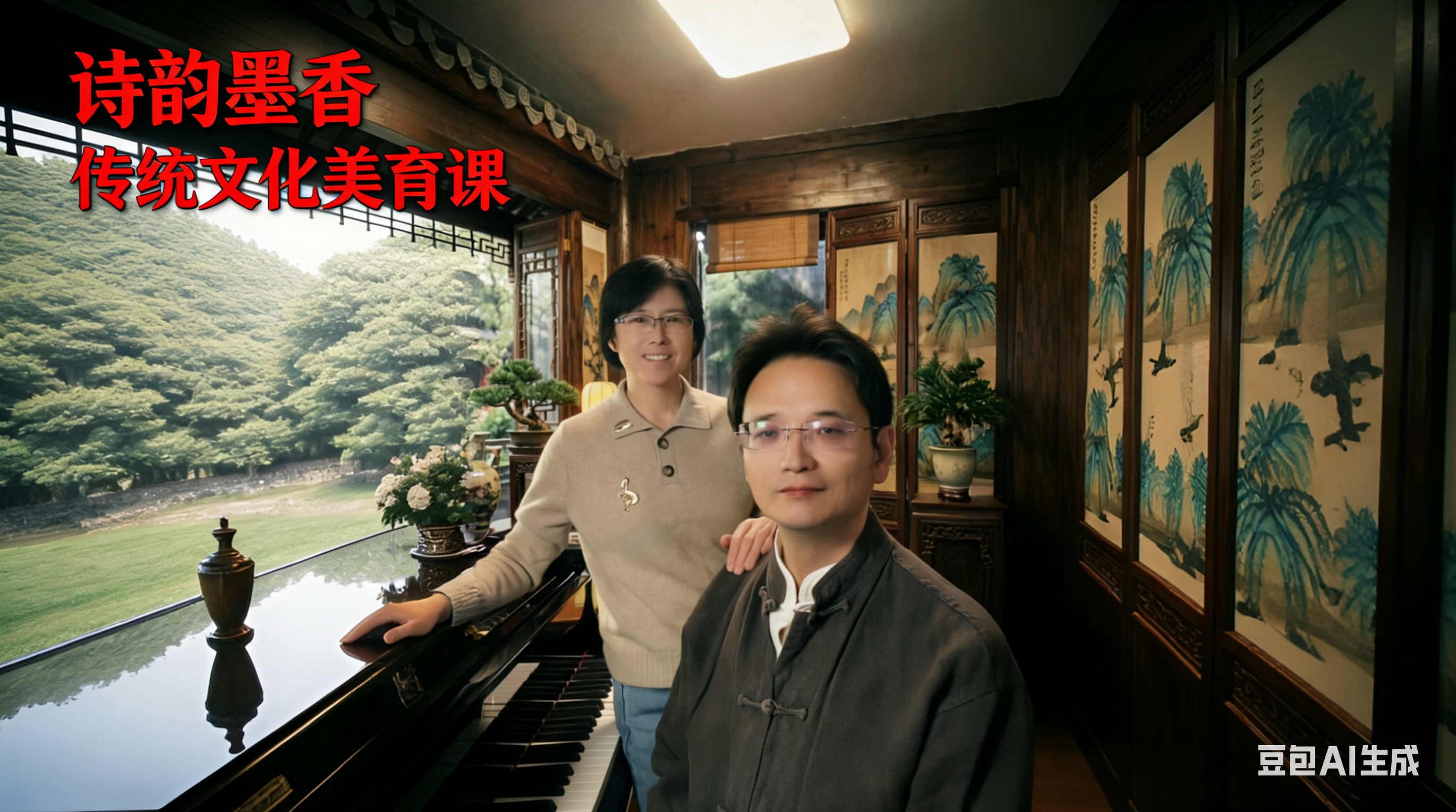 诗韵墨香--传统文化美育课