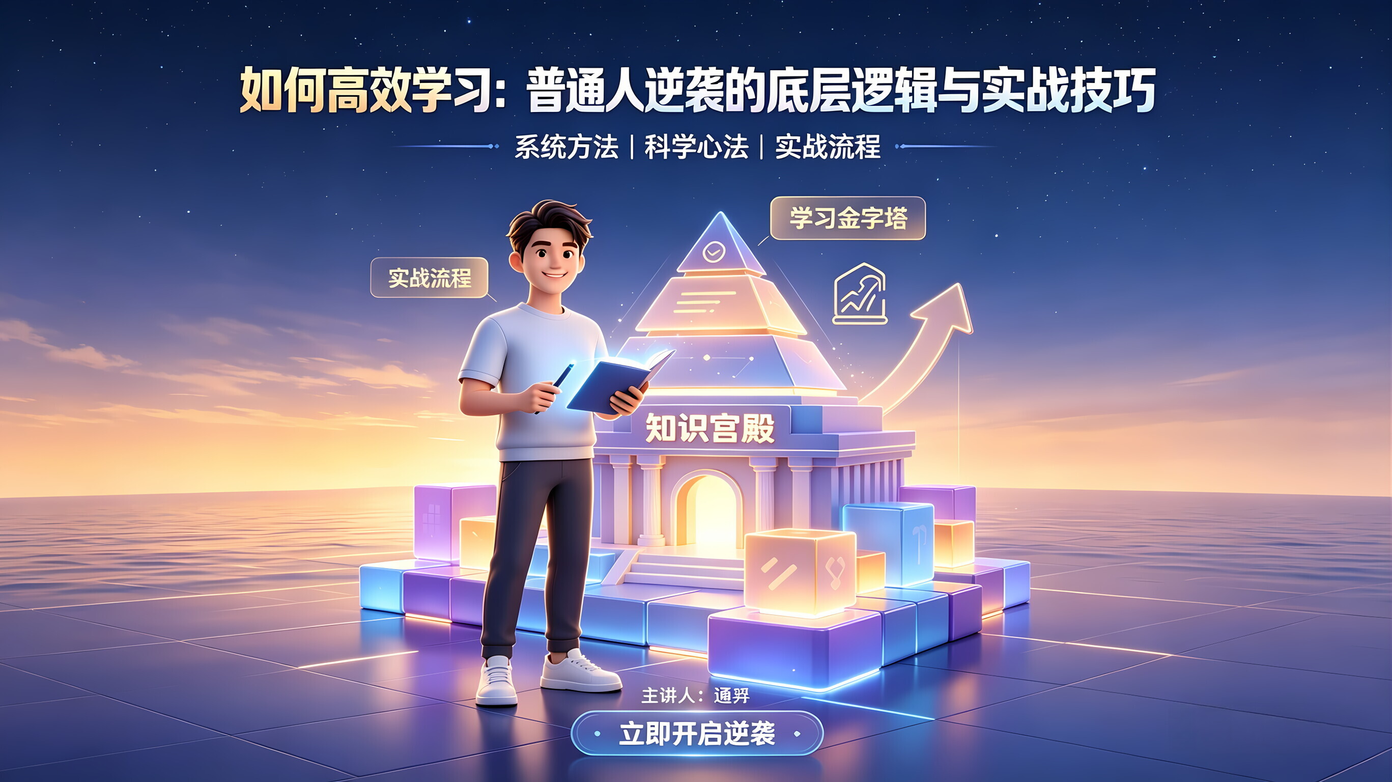 如何高效学习：普通人逆袭的底层逻辑与实战技巧