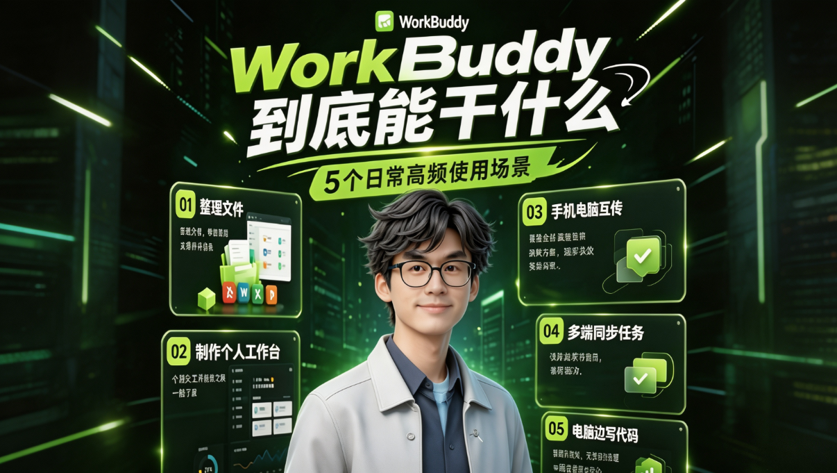 workbuddy 从入门到精通