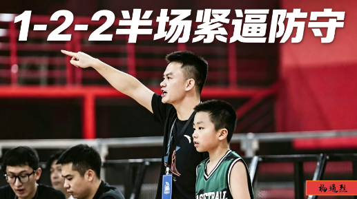 1-2-2半场紧逼防守系统教学