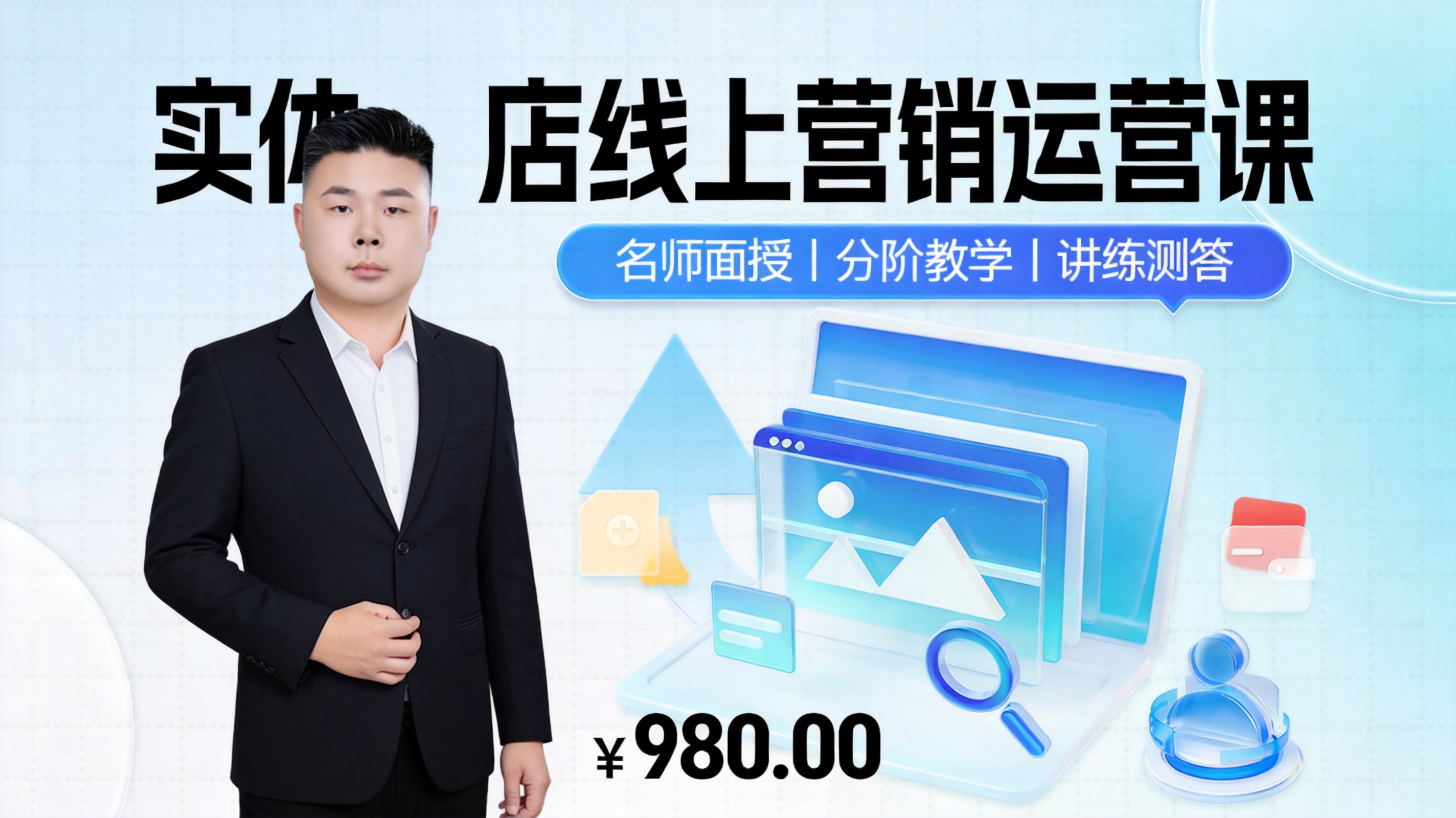 实体店线上营销运营课读书卡