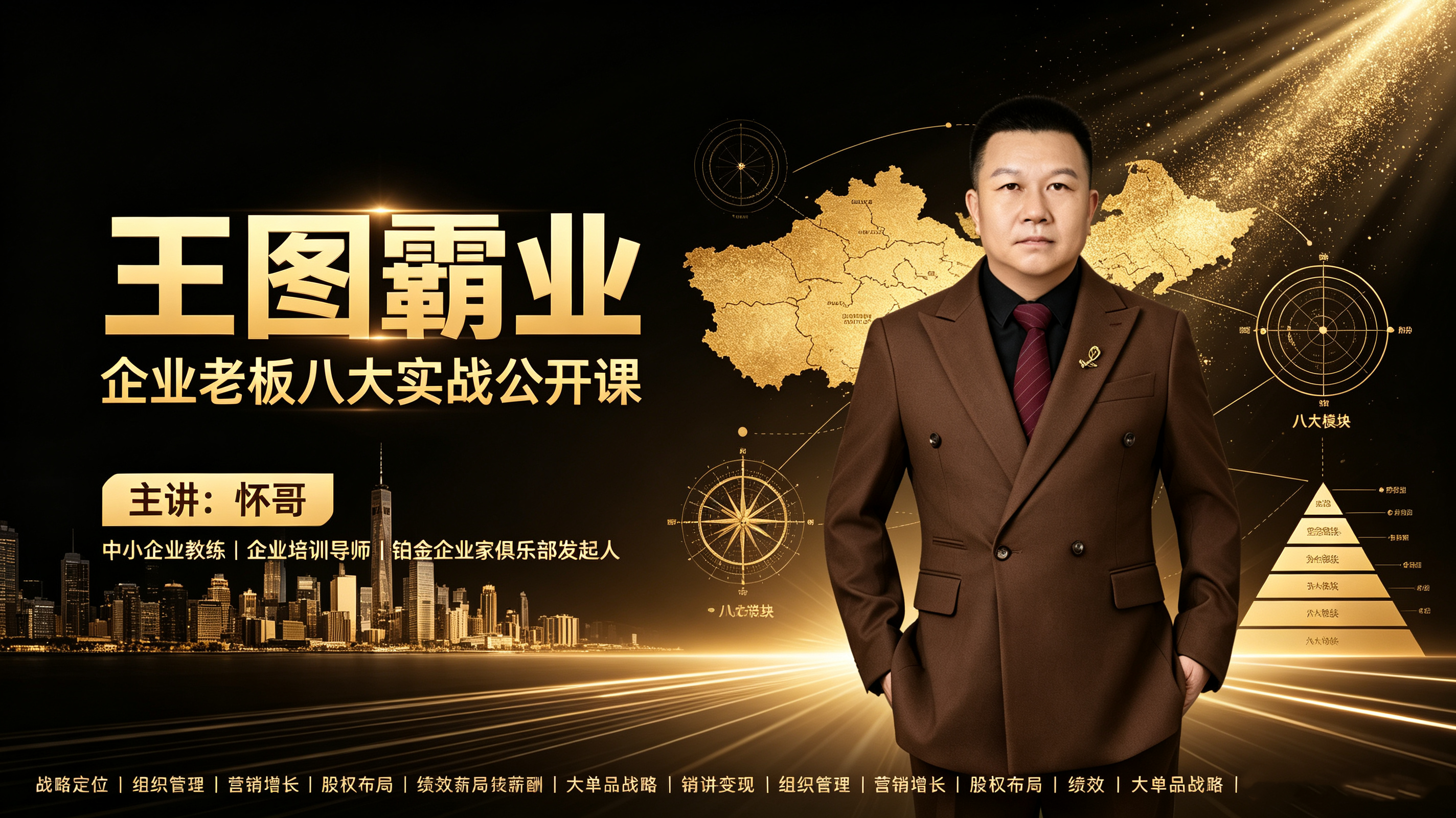 《王图霸业》企业老板八大实战公开课